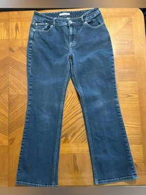 Chico's Platinum Denim Jeans Chicos Size 1.5 Short = Women’s M/10